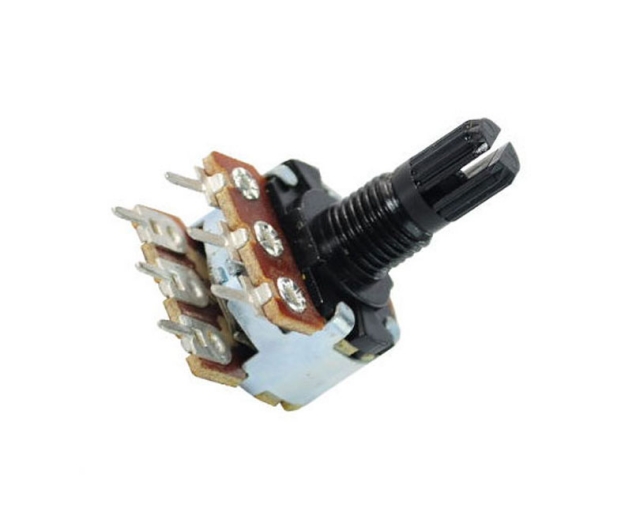 WH148-1B-2P L15 18T 16mm rotary potentiometer with plastic shaft